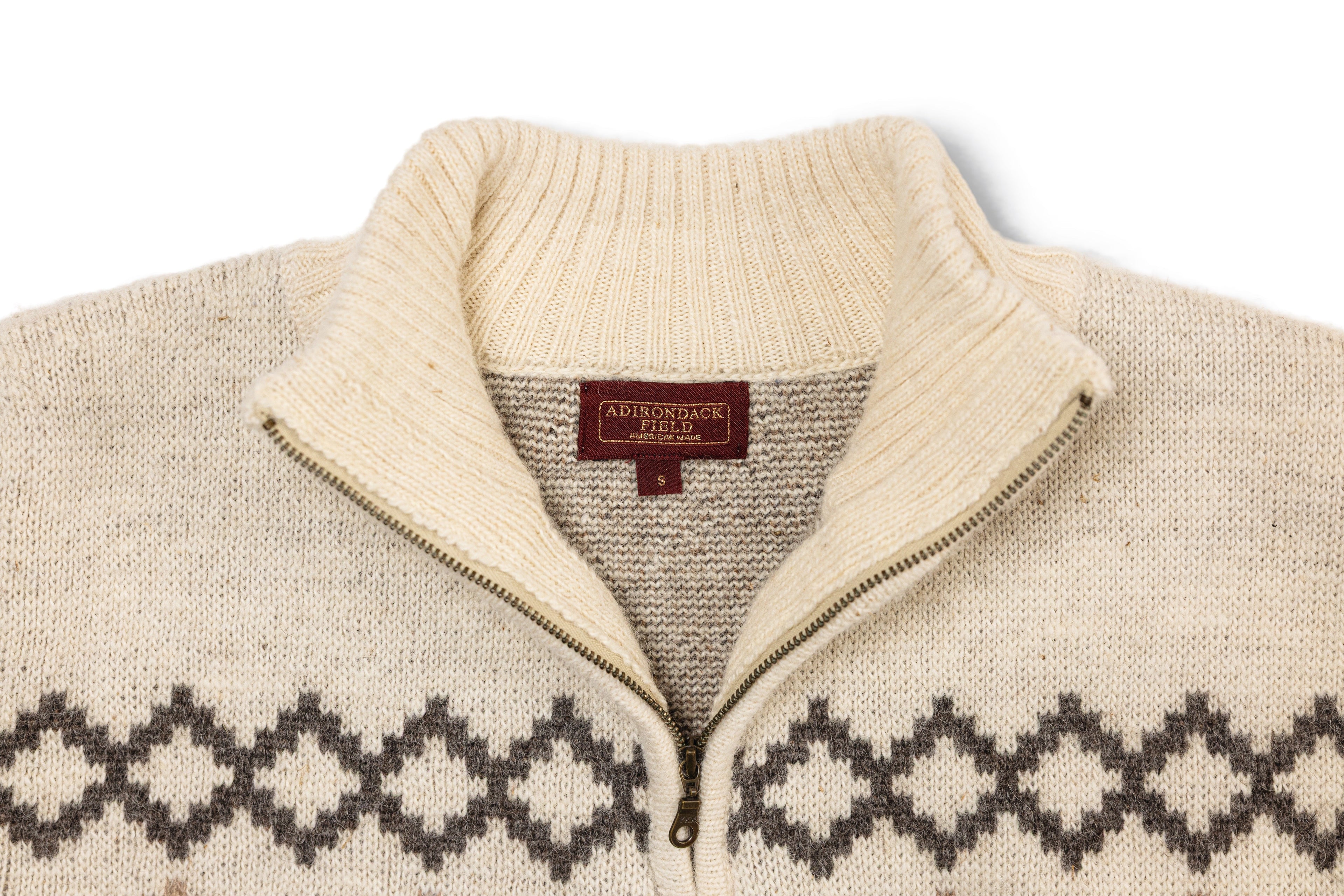 Skyward Alpaca/Wool Sweater (Ivory)