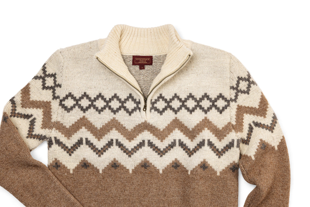 Skyward Alpaca/Wool Sweater (Ivory)