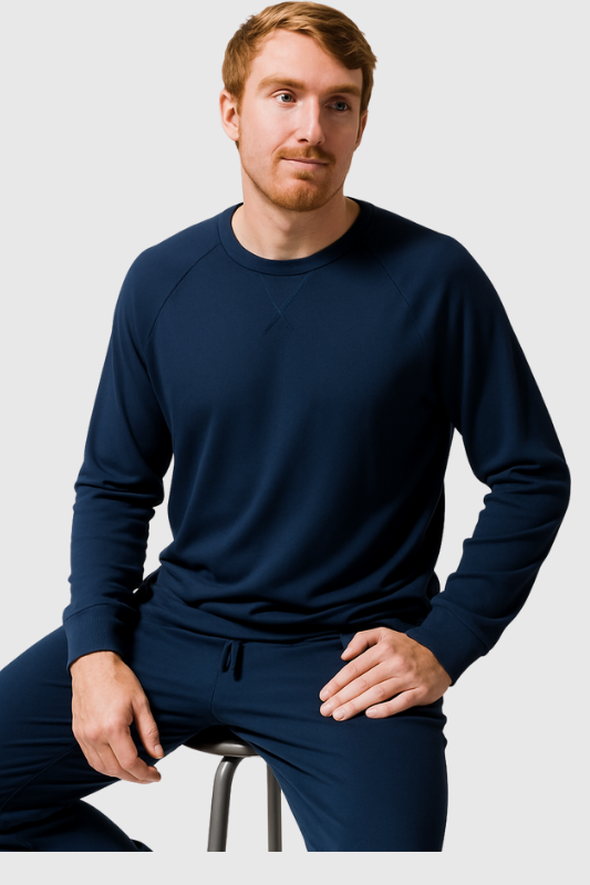 Men's The Ease Pullover - Navy