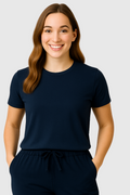 Everyday Bamboo T-Shirt Women - Navy