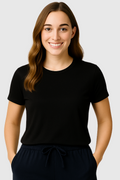 Everyday Bamboo T-Shirt Women - Black