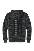 Lacrosse Flag Camo Hoodie - SUDT2200CLAXFLAG