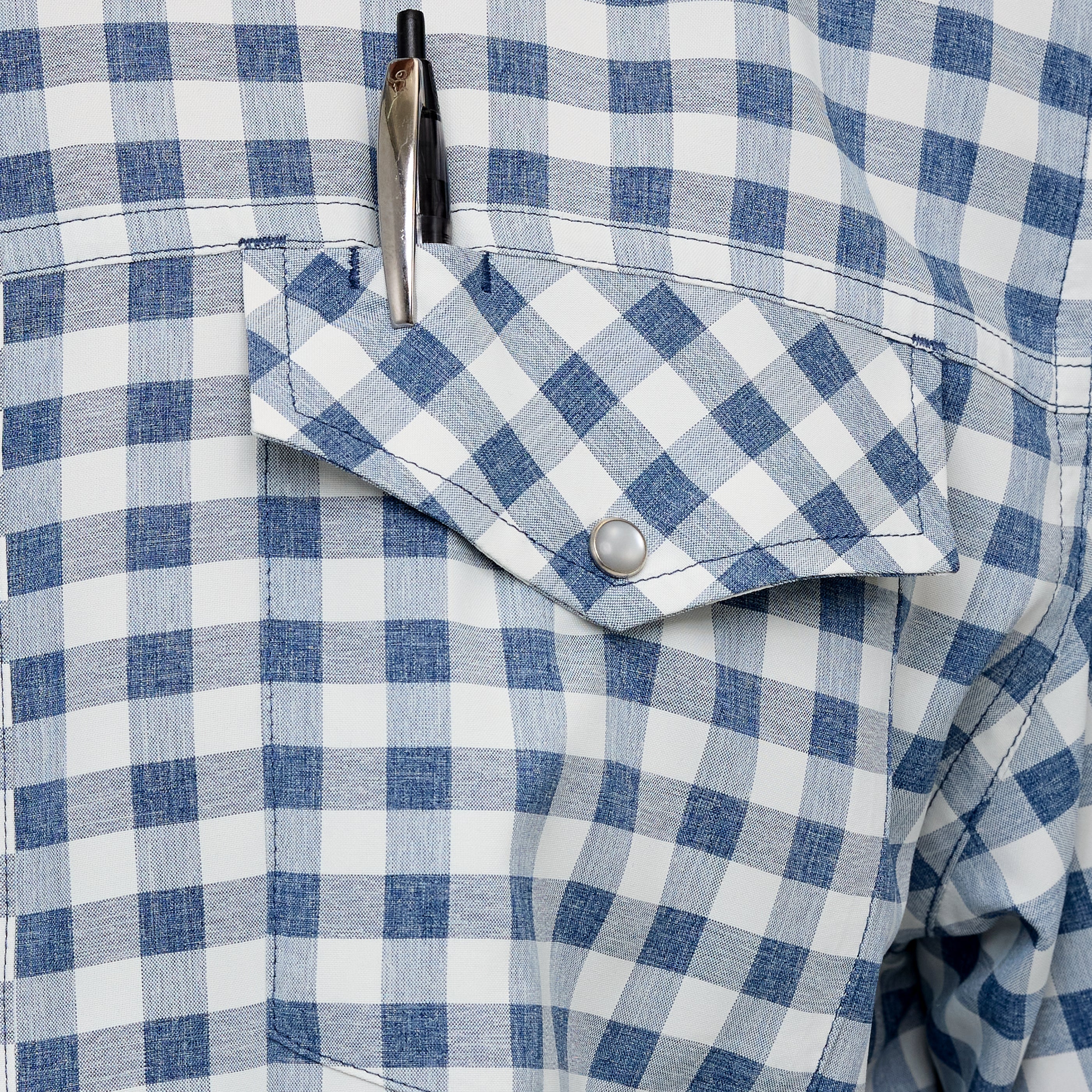 Glacier Pearl Snap Shirt