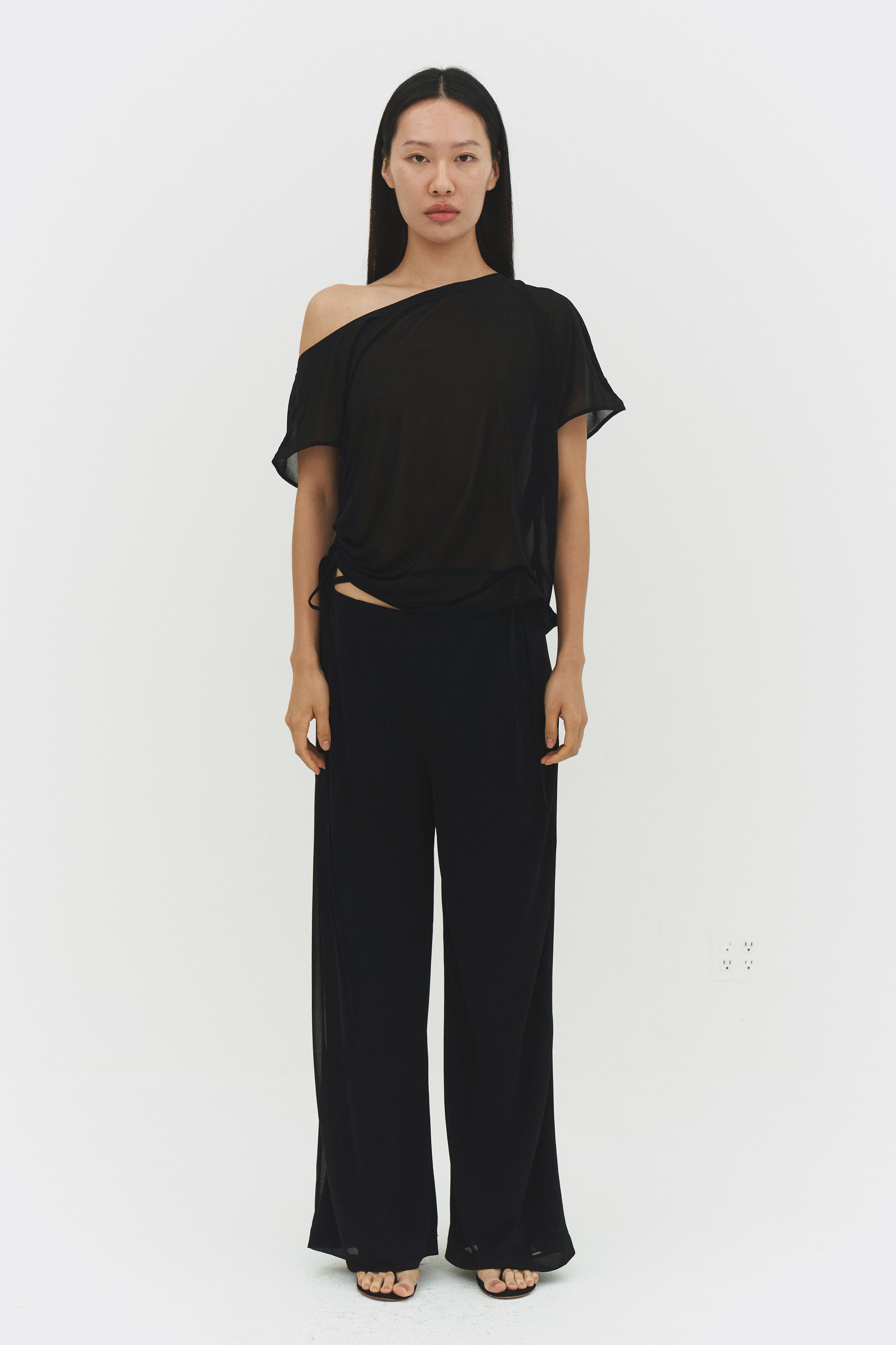 BRISA TOP IN BLACK