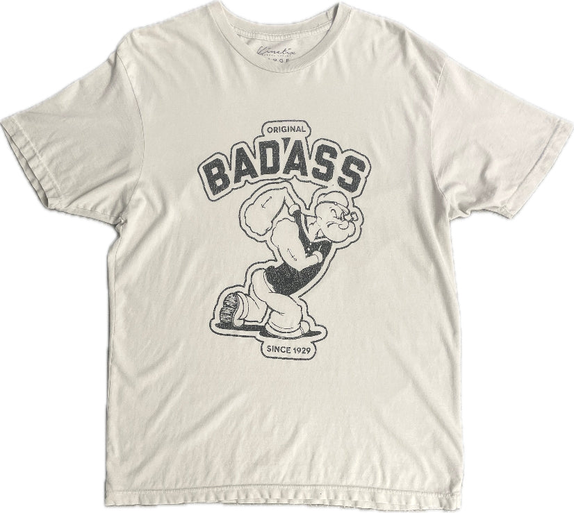 BADASS Organic Tee (Sand)