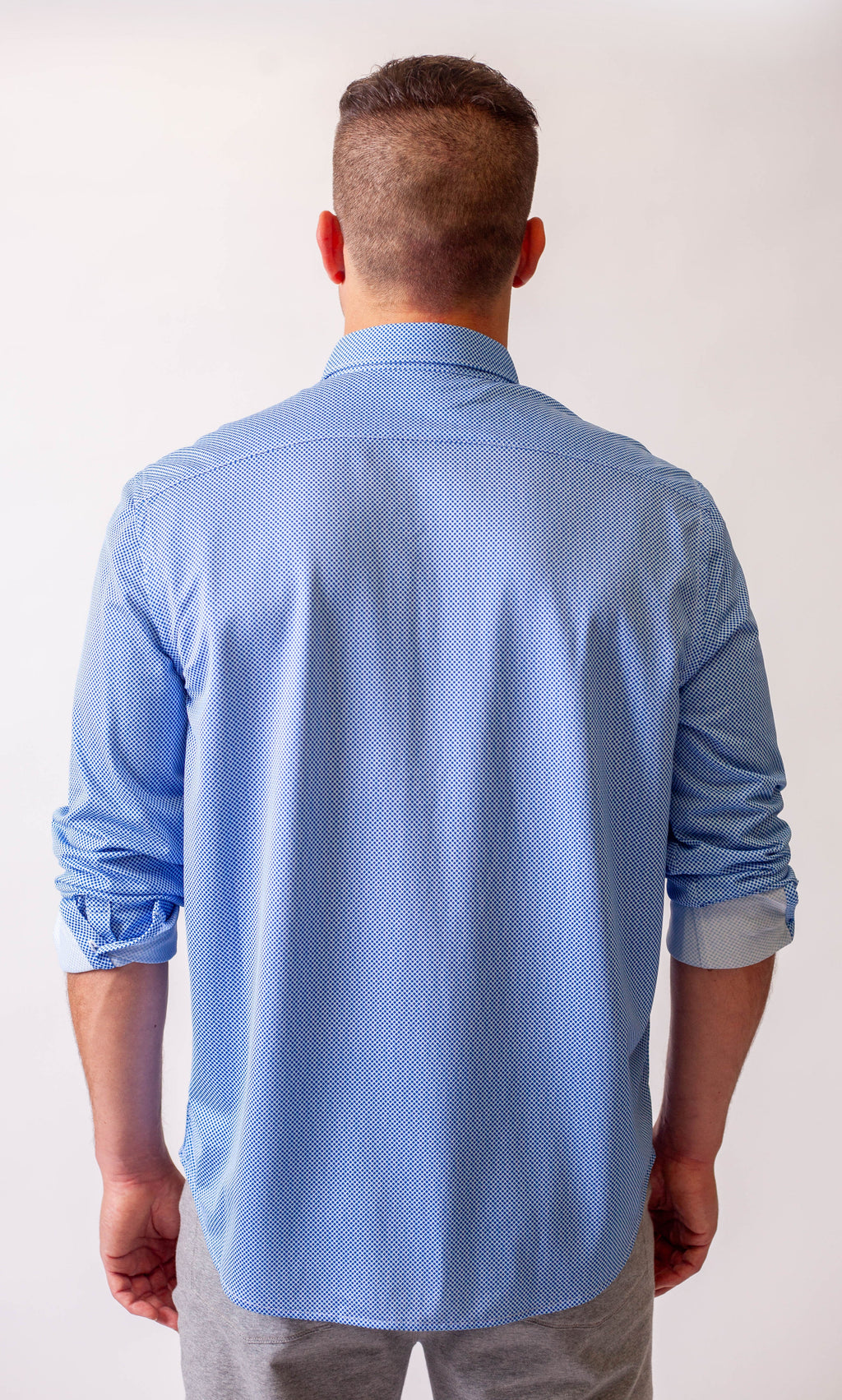 Studio Dot Dress Shirt 2-Pack - Blue/Teal