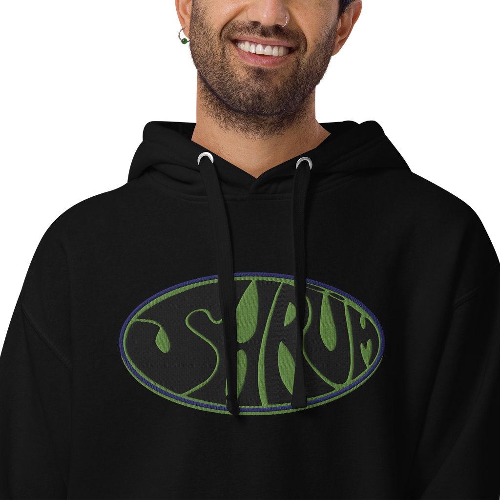 SHRÜM "Logo" Embroidered Pullover Hoodie