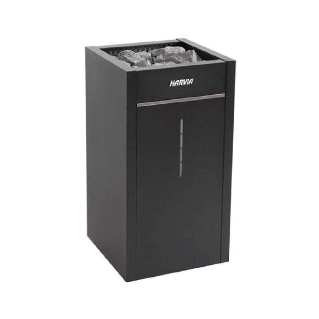 Harvia Virta Combi HL Electric Sauna Heater With Xenio Series Digital Control & Sauna Stones (SAK38527)