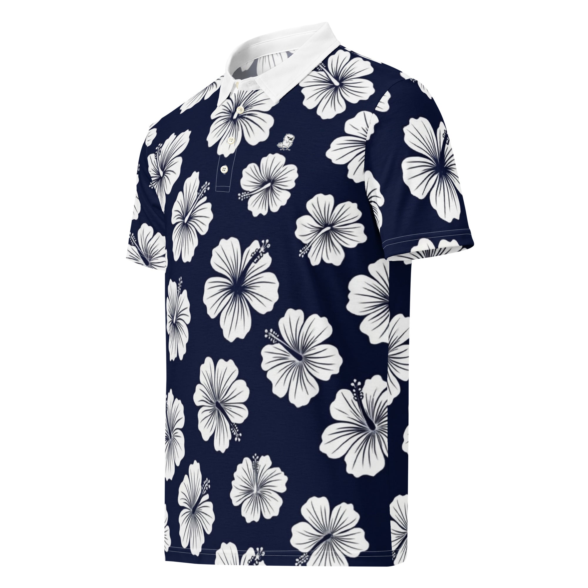 Midnight: Deep Water Bloom | Polo Shirt (slim fit)