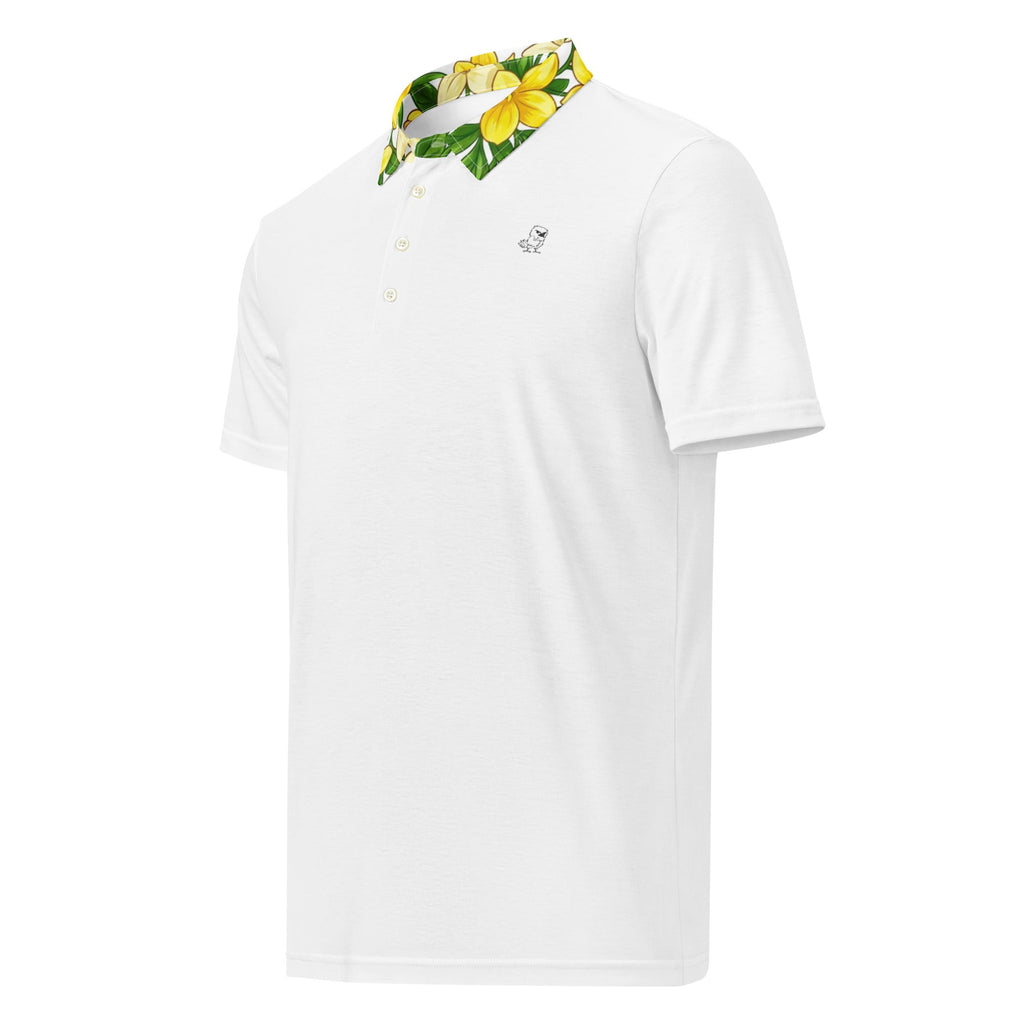 Yellow Jasmine Fever Golf Polo - Limited Edition