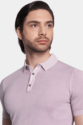 The Mercerized Cotton Polo (Lavender)